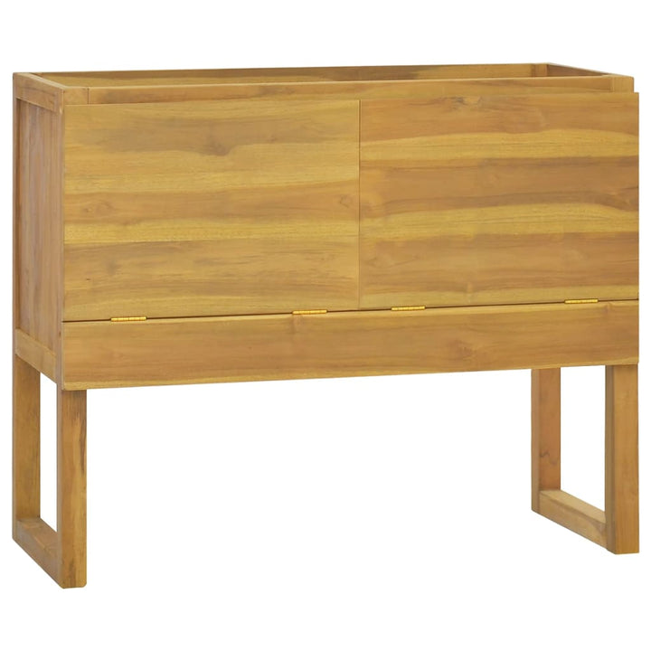 Badschrank Massivholz Teak