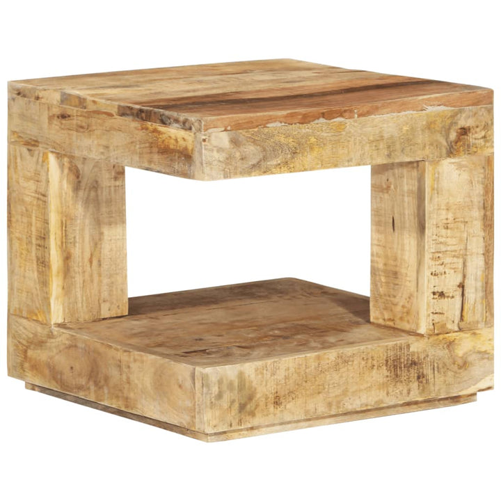 Couchtisch 45X45X40 Cm Massivholz Akazie