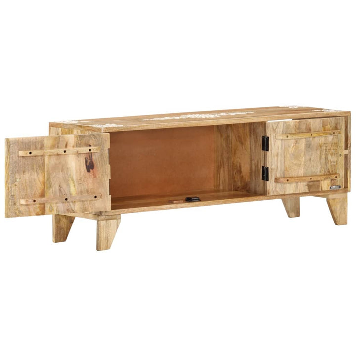 Tv-Schrank 110X30X40 Cm Massivholz Mango