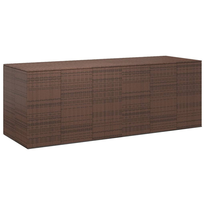 Garten-Kissenbox Pe Rattan 100X49X103,5 Cm