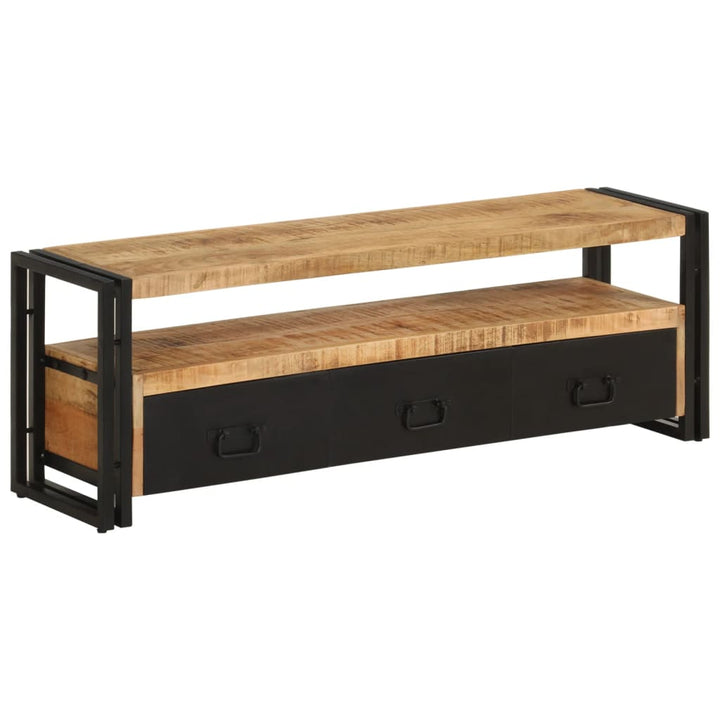 Tv-Schrank 120X30X40 Cm Massivholz Mango