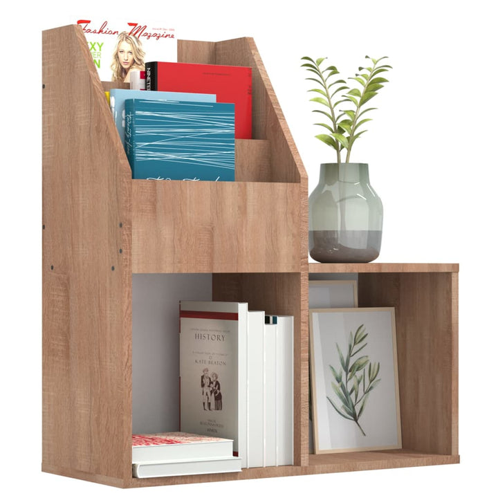 Kinder-Bücherregal Sonoma-Eiche 71X30X78,5 Cm Holzwerkstoff