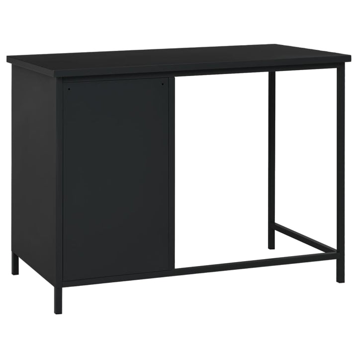 Schreibtisch Industrie-Stil Mit Schubladen 105X52X75 Cm