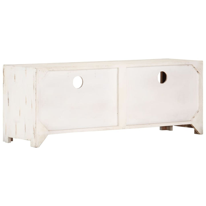 Tv-Schrank Massivholz Akazie 110X30X40 Cm