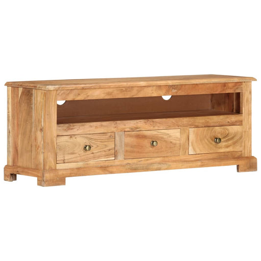 Tv-Schrank Massivholz Akazie 110X30X40 Cm