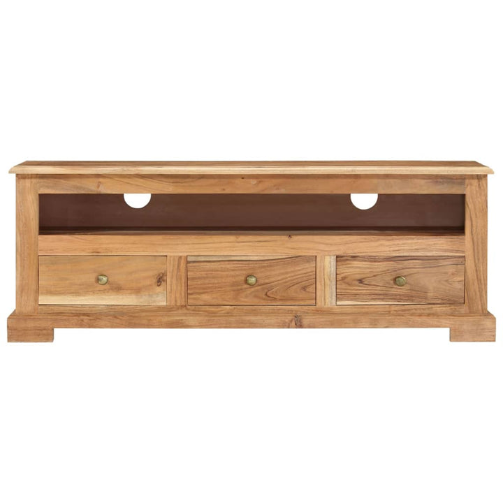 Tv-Schrank Massivholz Akazie 110X30X40 Cm