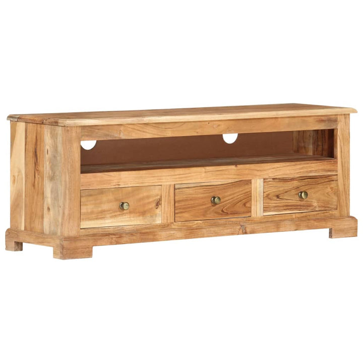 Tv-Schrank Massivholz Akazie 110X30X40 Cm