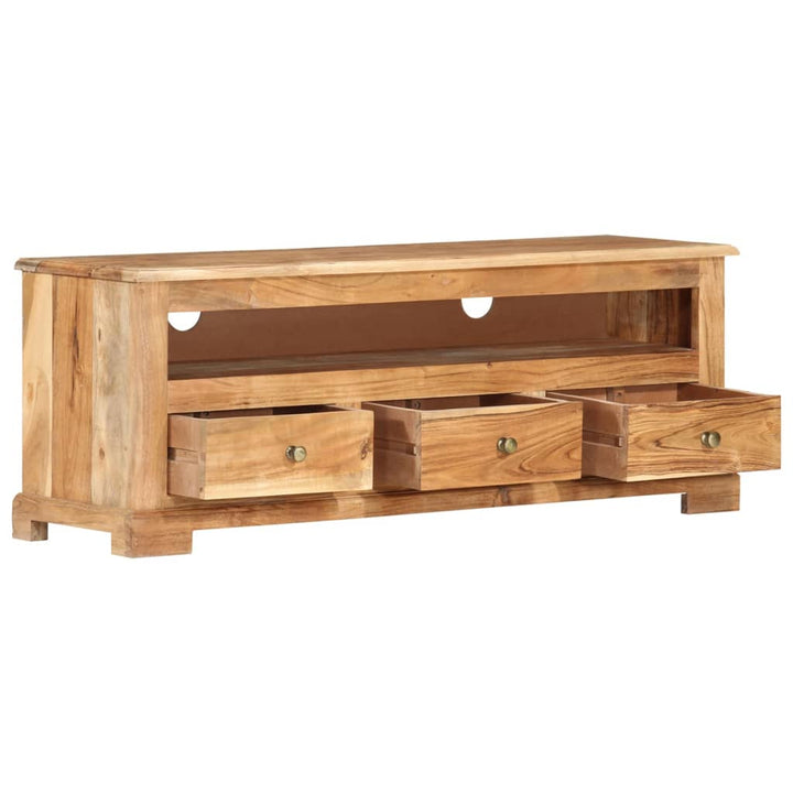 Tv-Schrank Massivholz Akazie 110X30X40 Cm