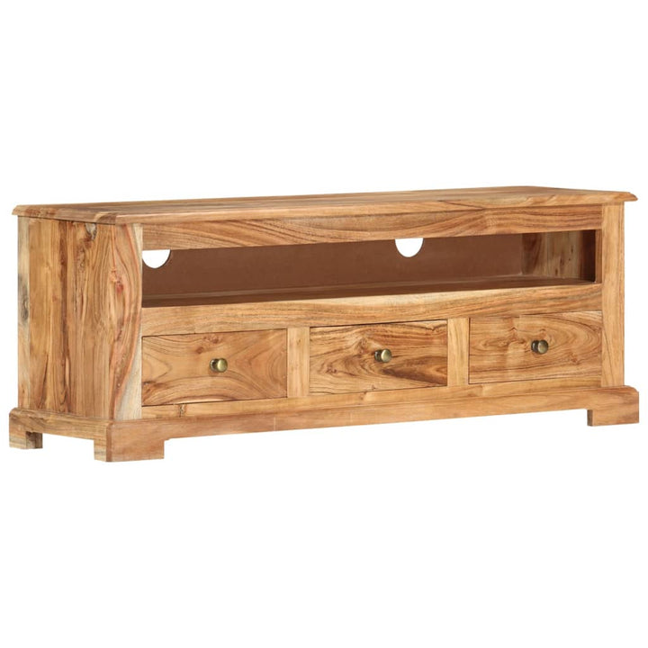 Tv-Schrank Massivholz Akazie 110X30X40 Cm