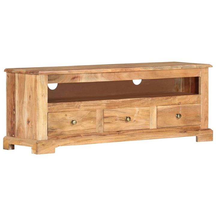 Tv-Schrank Massivholz Akazie 110X30X40 Cm