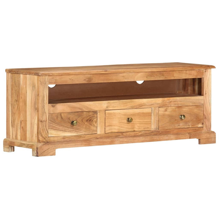 Tv-Schrank Massivholz Akazie 110X30X40 Cm