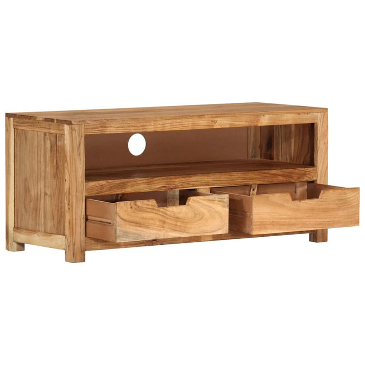 Tv-Schrank 88X35X40 Cm Massivholz Akazie