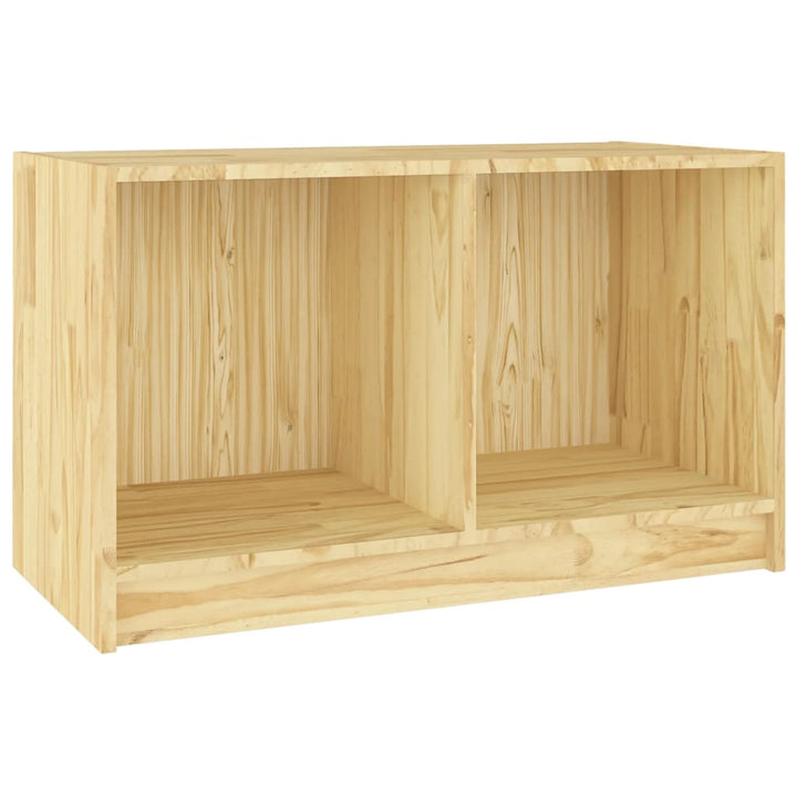 Tv-Schrank 70X33X42 Cm Massivholz Kiefer