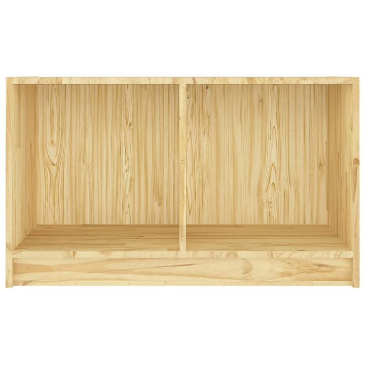 Tv-Schrank 70X33X42 Cm Massivholz Kiefer