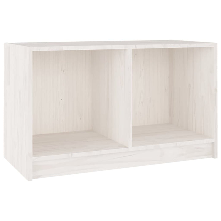 Tv-Schrank 70X33X42 Cm Massivholz Kiefer