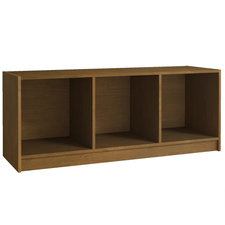 Tv-Schrank 104X33X41 Cm Massivholz Kiefer