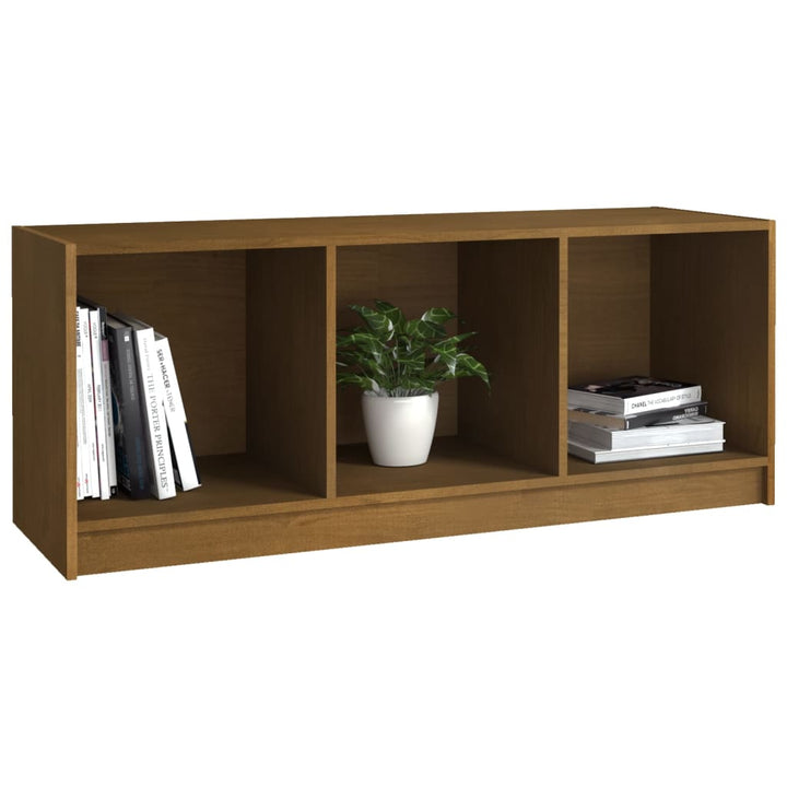 Tv-Schrank 104X33X41 Cm Massivholz Kiefer