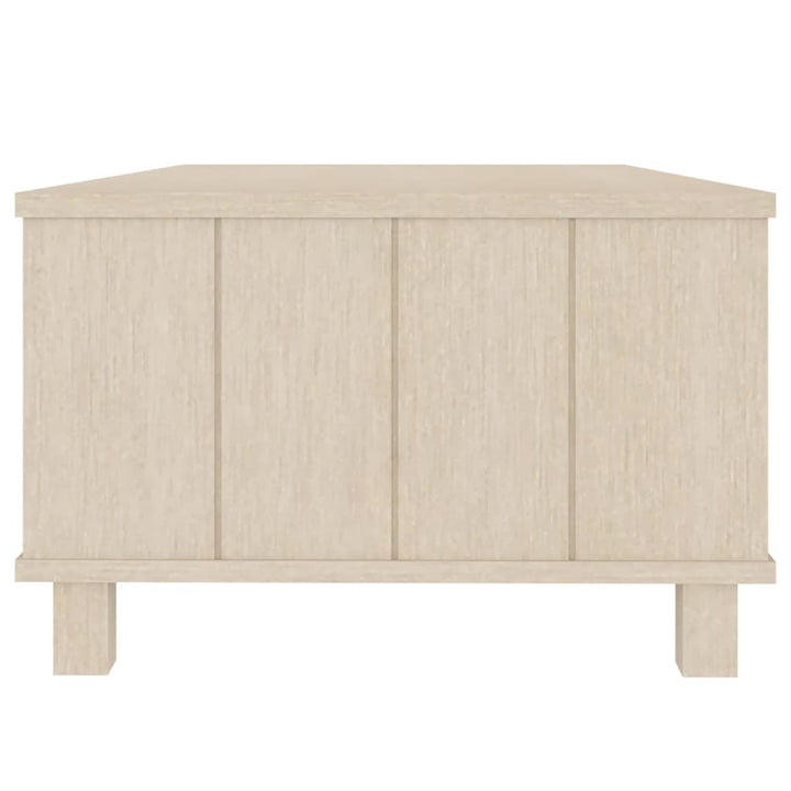 Sideboard Hamar 100X55X35 Cm Massivholz Kiefer