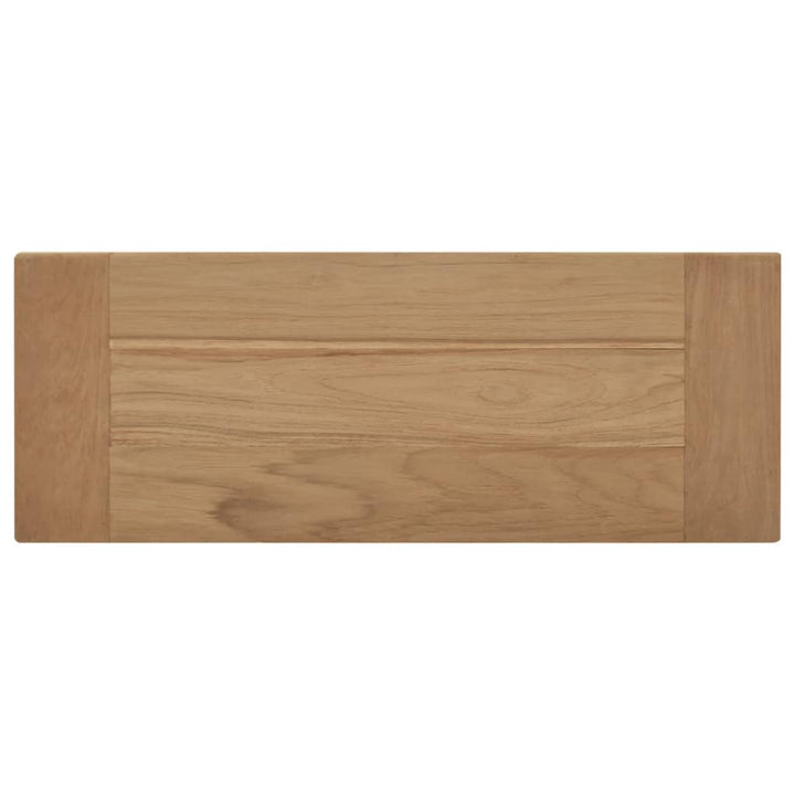 Bank 80 Cm Massivholz Teak