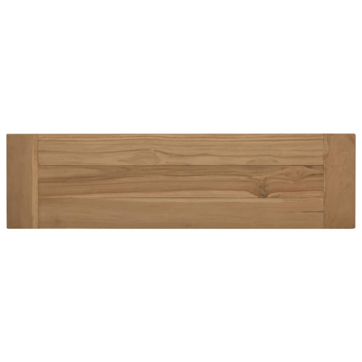 Bank 110 Cm Massivholz Teak