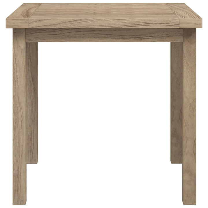 Beistelltisch 45X45X45 Cm Massivholz Teak