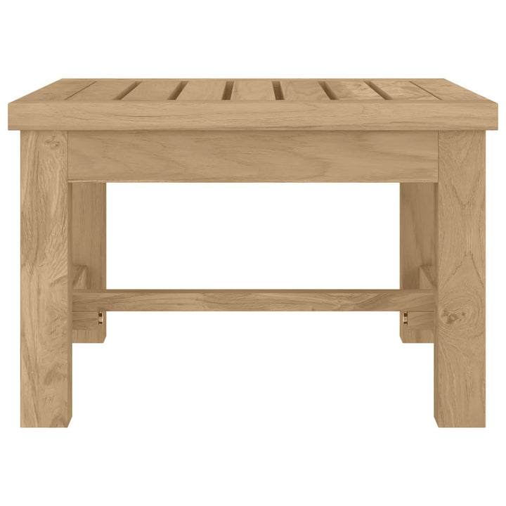 Couchtisch 45X45X30 Cm Massivholz Teak