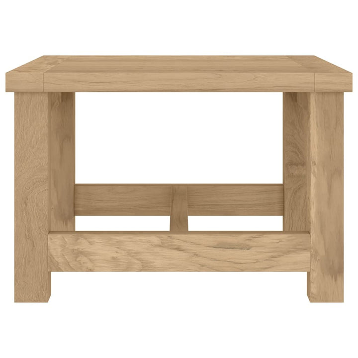 Couchtisch 45X45X30 Cm Massivholz Teak