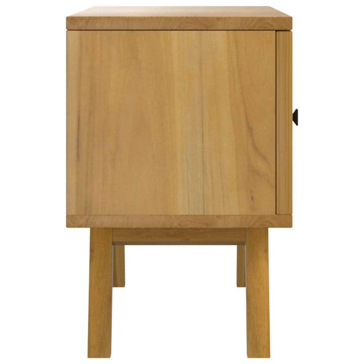 Tv-Schrank 110X30X50 Cm Massivholz Teak