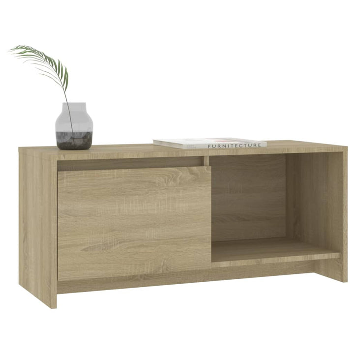 Tv-Schrank Sonoma-Eiche 90X35X40 Cm Holzwerkstoff