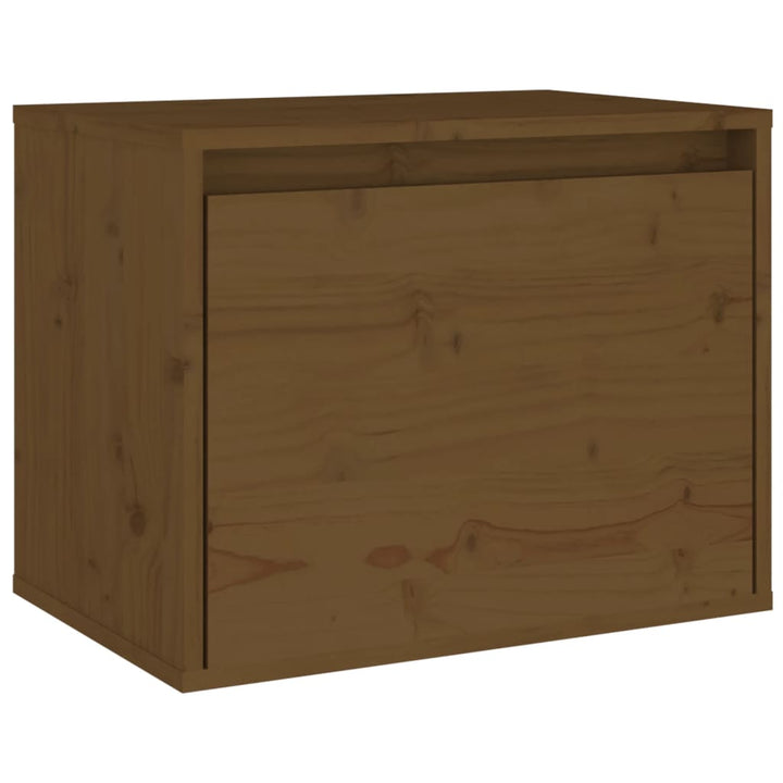 Wandschrank 45X30X35 Cm Massivholz Kiefer