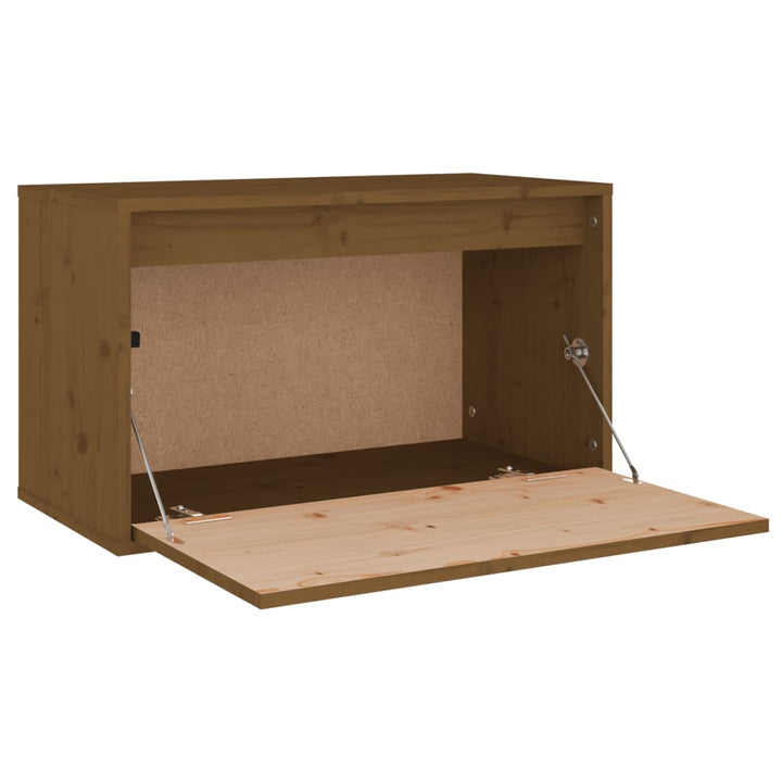 Wandschrank 60X30X35 Cm Massivholz Kiefer