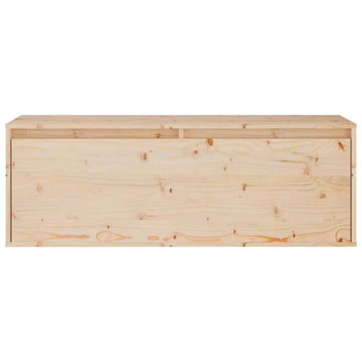 Wandschrank 100X30X35 Cm Massivholz Kiefer