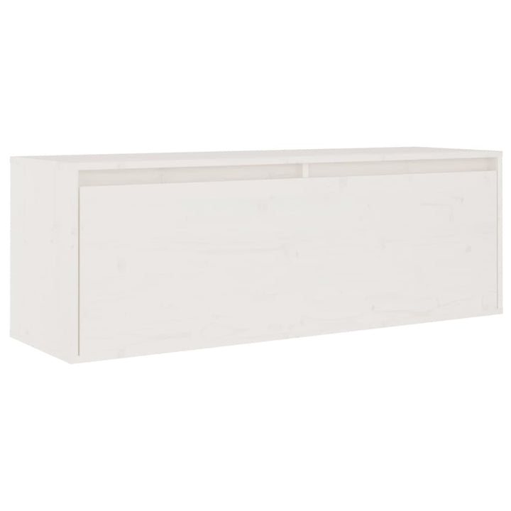 Wandschrank 100X30X35 Cm Massivholz Kiefer