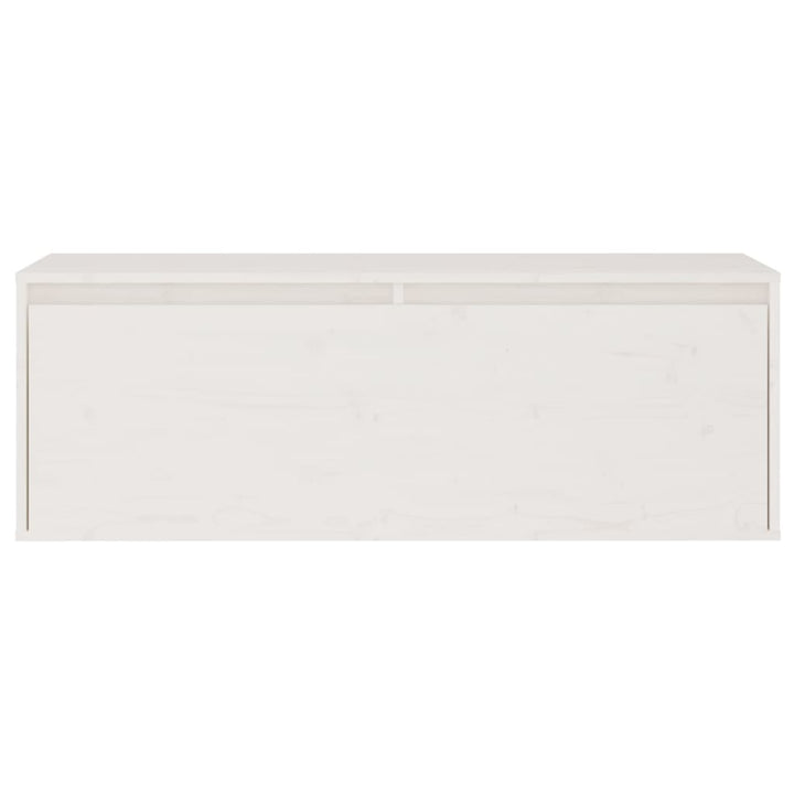 Wandschrank 100X30X35 Cm Massivholz Kiefer