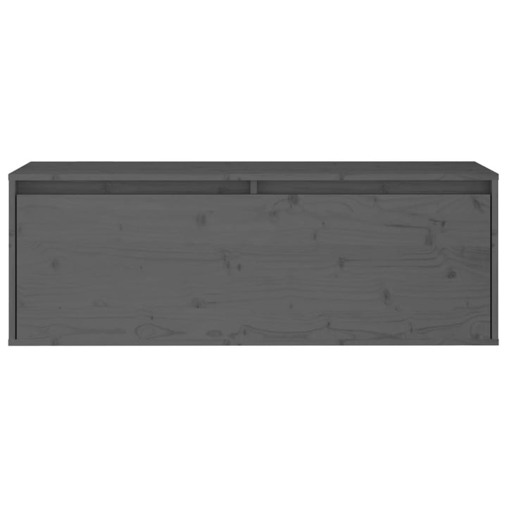 Wandschrank 100X30X35 Cm Massivholz Kiefer