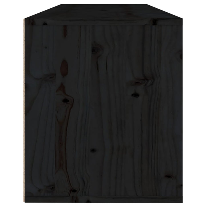 Wandschrank 100X30X35 Cm Massivholz Kiefer