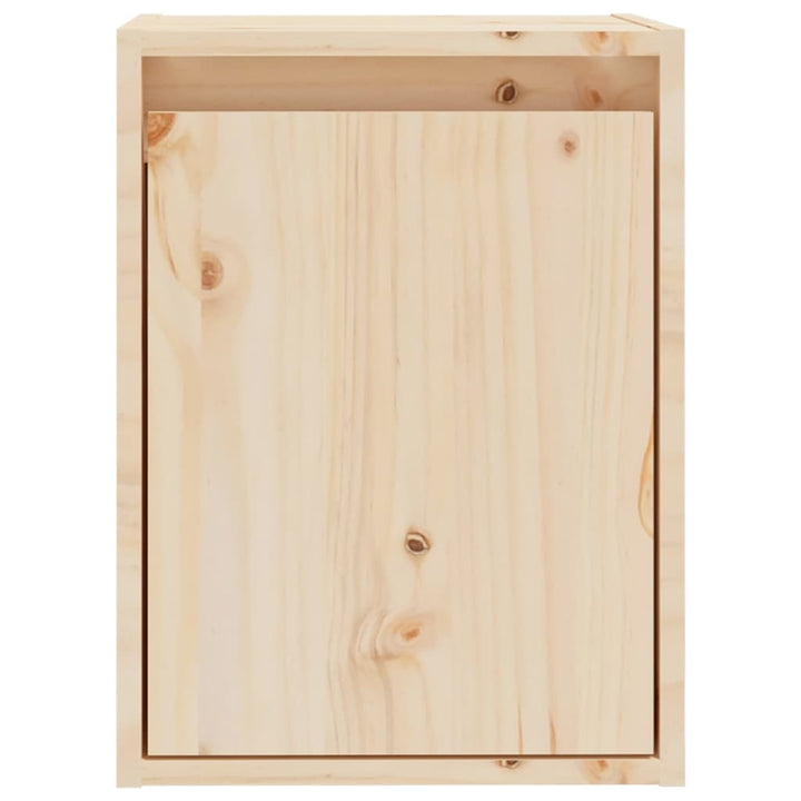 Wandschrank 30X30X40 Cm Massivholz Kiefer