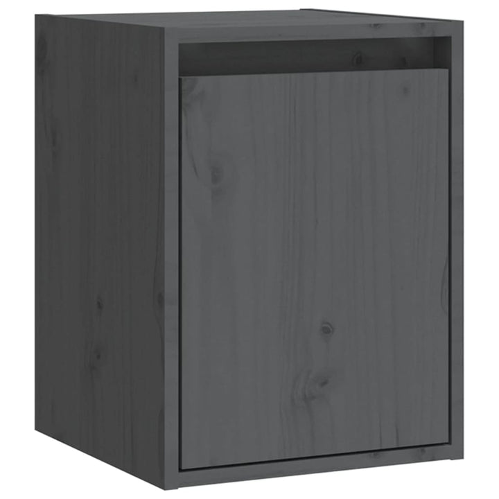 Wandschrank 30X30X40 Cm Massivholz Kiefer