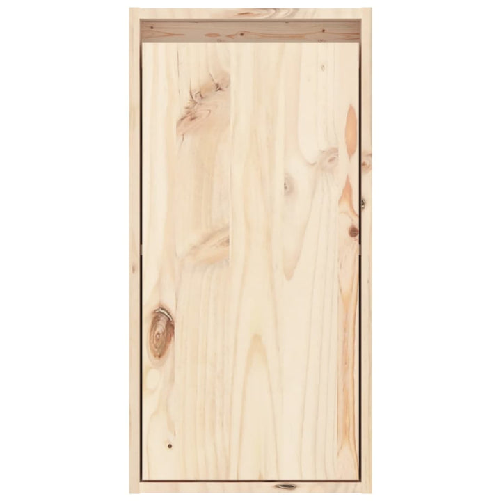 Wandschrank 30X30X60 Cm Massivholz Kiefer