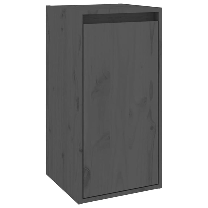 Wandschrank 30X30X60 Cm Massivholz Kiefer