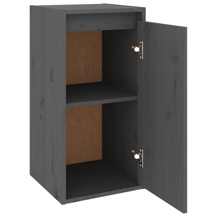 Wandschrank 30X30X60 Cm Massivholz Kiefer