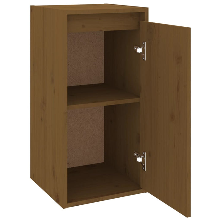 Wandschrank 30X30X60 Cm Massivholz Kiefer