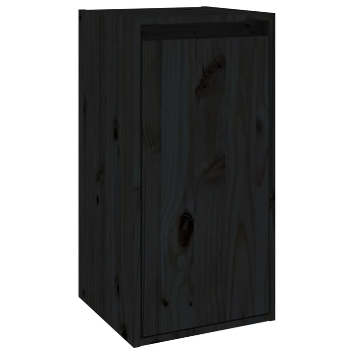 Wandschrank 30X30X60 Cm Massivholz Kiefer