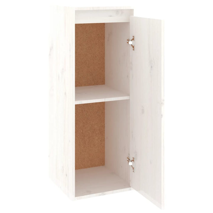 Wandschrank 30X30X80 Cm Massivholz Kiefer