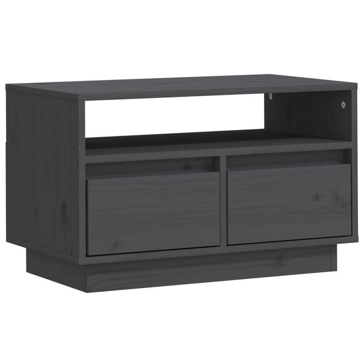 Tv-Schrank 60X35X37 Cm Massivholz Kiefer