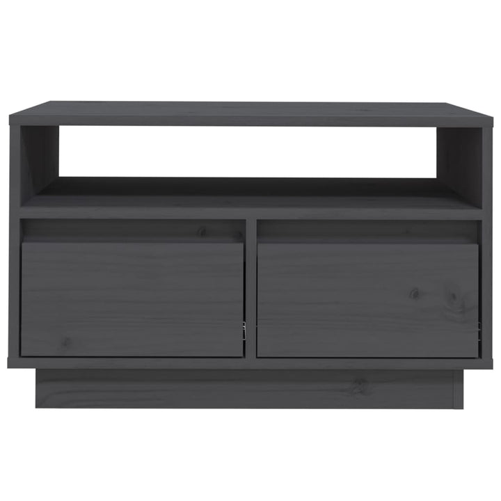 Tv-Schrank 60X35X37 Cm Massivholz Kiefer