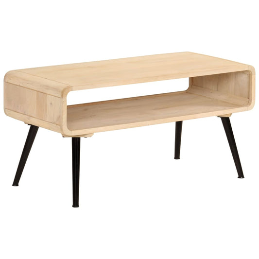 Couchtisch 95X40X45 Cm Massivholz Mango