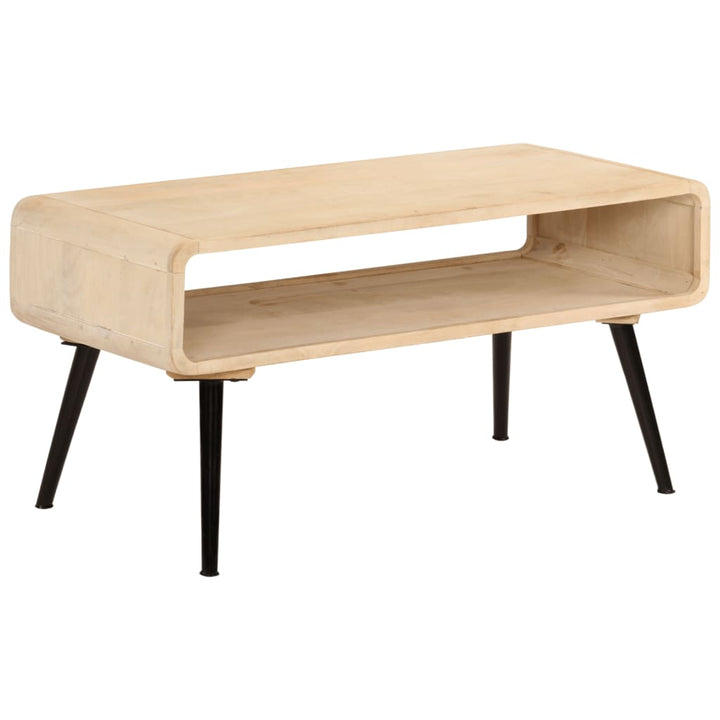 Couchtisch 95X40X45 Cm Massivholz Mango