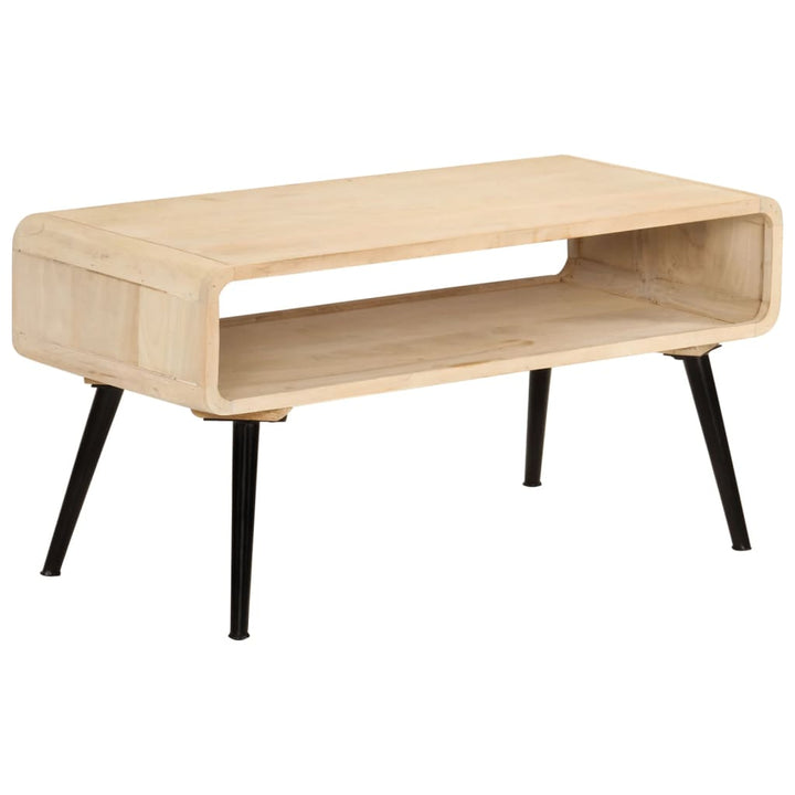 Couchtisch 95X40X45 Cm Massivholz Mango