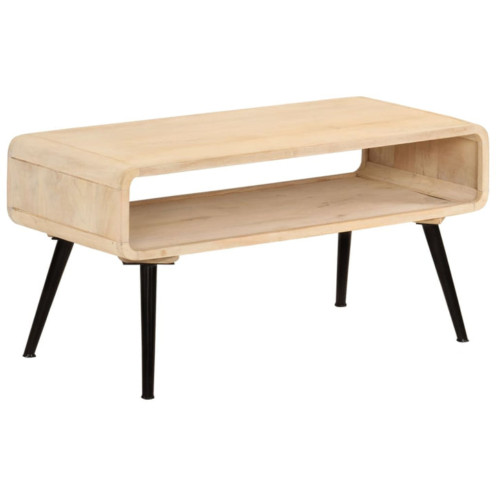 Couchtisch 95X40X45 Cm Massivholz Mango